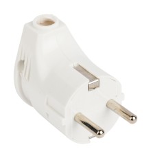 EKF AVY16-10 Вилка угловая с/з бел. 16А 250В EKF PROxima