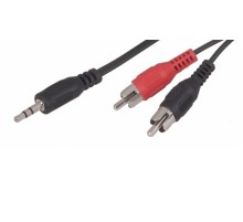 Rexant (17-4202) Шнур  3.5мм  стерео штекер - 2 RCA  1.5М