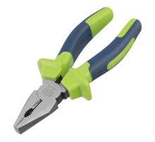 Плоскогубцы комбинированные, 160 мм, двухкомпонентные рукоятки