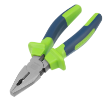 Плоскогубцы комбинированные, 180 мм, двухкомпонентные рукоятки