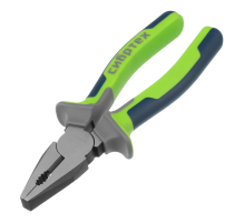 Плоскогубцы комбинированные, 180 мм, фосфатирование, трехкомпонентные рукоятки