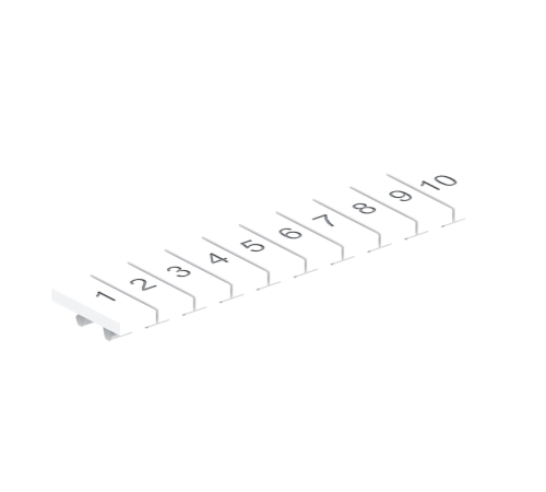 "Маркировка для лазерной печати ""1-10"" OptiClip MC8/H/1-10"