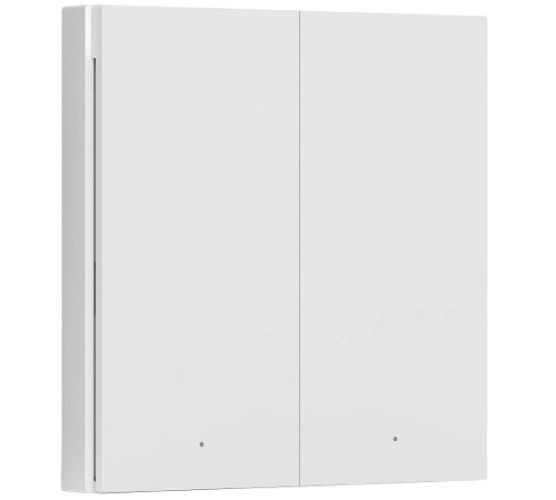Выключатель для дистанционного управления двухклавишный Aqara Wireless Remote Switch H1 (WRS-R02)