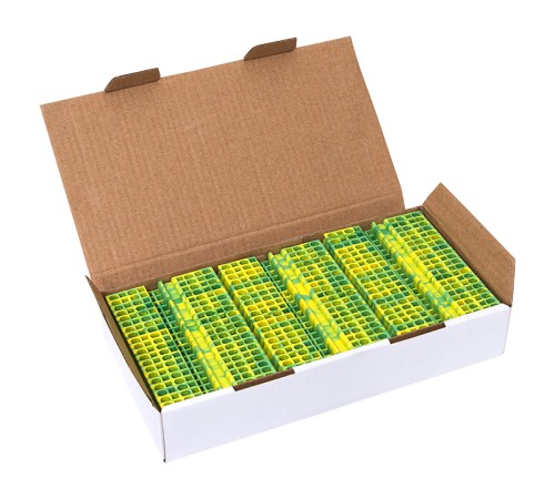 EKF plc-jxb-st-2.5-pen Колодка клеммная самозажимная JXB-ST-2.5 земля EKF PROxima