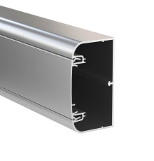 Кабель-канал 90x50 алюминиевый серый металлик IN-Liner AERO