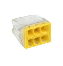 EKF plc-smk-2273-246 Строительно-монтажная клемма СМК 2273-246 (с пастой) 6 отверстий 0,5-2.5мм2  PROxima