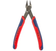 Бокорезы прецизионные ElecTronic Super KNips резка - мягкая проволока 02-16мм проволока средней твердости 1мм L=125мм высокочастотная закалка режущих кромок до 60HRC INOX - инструментальная сталь 2-компонентные рукоятки