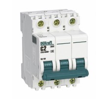 Автоматический выключатель 3Р 2А х-ка C ВА-101 4,5кА