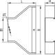 Розетка наружная IP67 16А 3P+E+N 400V DKC DIS5181657T