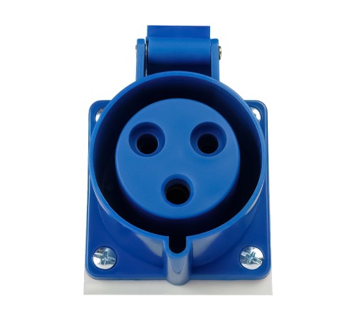 Розетка 123-32А-6h-220AC-2P+PE-IP44