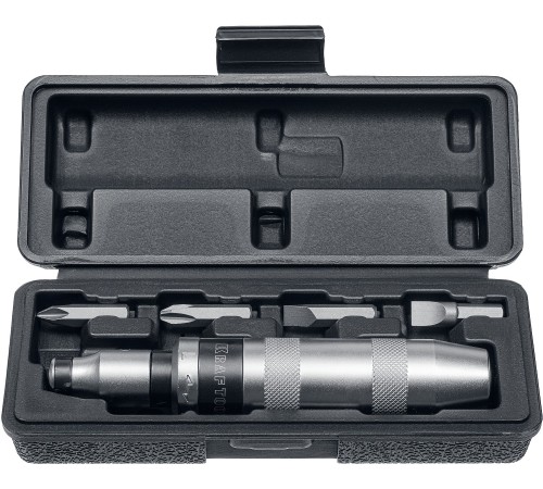 Ударно-поворотная отвертка ID-6 6 предм.