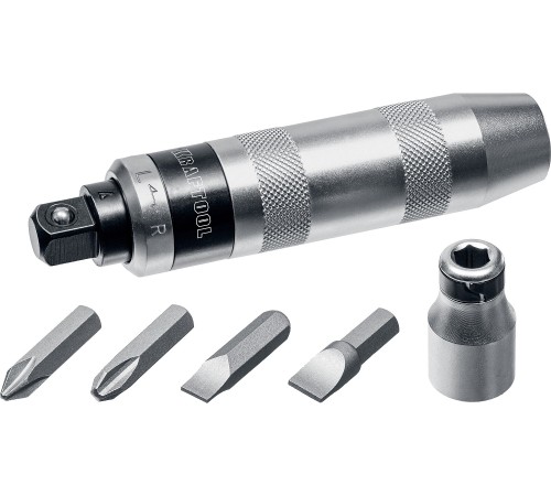 Ударно-поворотная отвертка ID-6 6 предм.