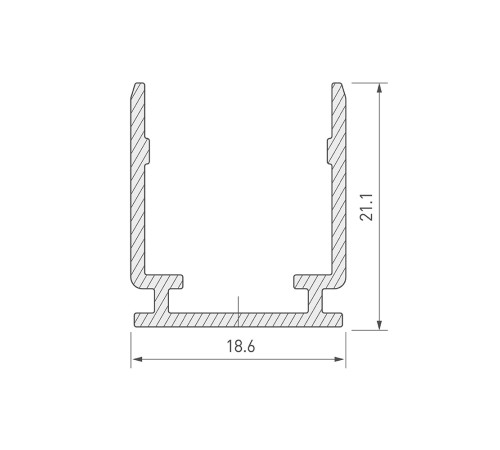 Блок питания ARV-DR30-24 (24V, 1.25A, 30W) (ARL, IP20 DIN-рейка)