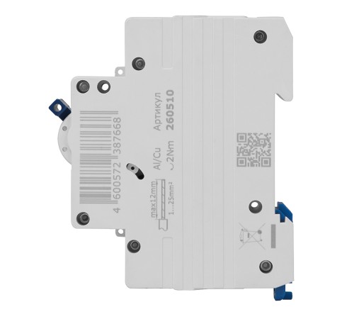 Выключатель автоматический модульный 1п C 40А 6кА OptiDin BM63-1C40-УХЛ3 КЭАЗ 260510