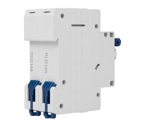 Выключатель автоматический модульный 2п C 16А 6кА OptiDin BM63-2C16-УХЛ3 КЭАЗ 260599