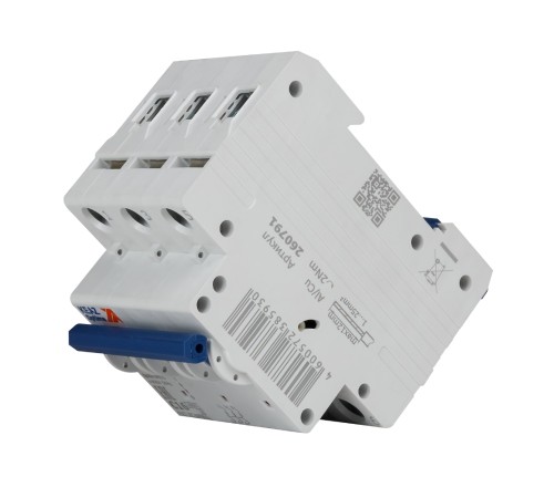 Выключатель автоматический модульный 3п C 16А 6кА OptiDin BM63-3C16-УХЛ3 КЭАЗ 260791