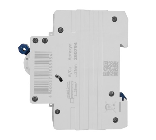 Выключатель автоматический модульный 3п C 25А 6кА OptiDin BM63-3C25-УХЛ3 КЭАЗ 260794