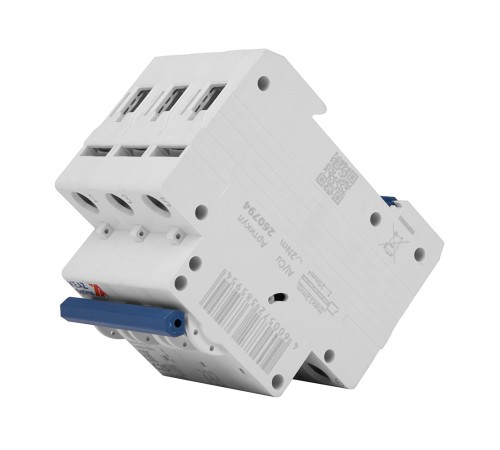 Выключатель автоматический модульный 3п C 25А 6кА OptiDin BM63-3C25-УХЛ3 КЭАЗ 260794