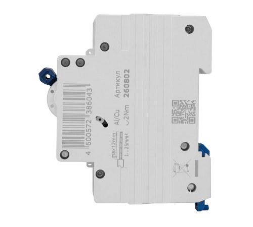 Выключатель автоматический модульный 3п C 63А 6кА OptiDin BM63-3C63-УХЛ3 КЭАЗ 260802