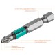 KRAFTOOL Optimum Line Биты, PH2, 50 мм, тип хвостовика E 1/4", 10 шт в блистере (26122-2-50-10)