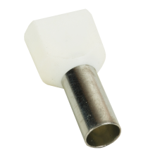 Наконечник штыревой втулочный под два провода НШвИ2 OptiKit T-Shv2-PVC- 10-14 (100шт)