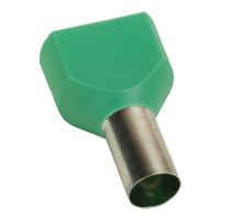 Наконечник штыревой втулочный под два провода НШвИ2 OptiKit T-Shv2-PVC- 16-14 (100шт)