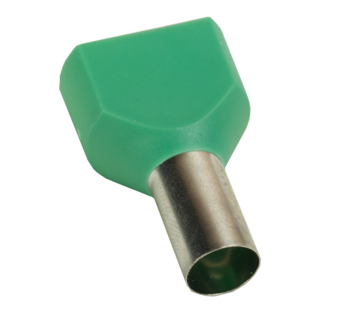 Наконечник штыревой втулочный под два провода НШвИ2 OptiKit T-Shv2-PVC- 16-14 (100шт)