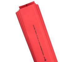 Трубка термоусаживаемая ТУТ нг 40/20 красная в отрезках по 1м PROxima