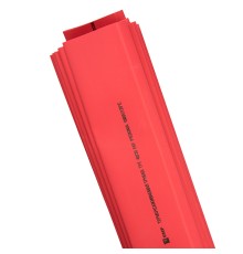 Трубка термоусаживаемая ТУТ нг 40/20 красная в отрезках по 1м PROxima