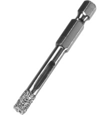 Сверло алмазное универсальное, технология ВВС, d=6 мм, хвостовик HEX 1/4", ЗУБР Профессионал [29865-06]