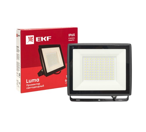 EKF FLL-3006-100-6500 Прожектор светодиодный СДО-3006 100Вт 6500К IP65 Basic EKF FLL-3006-100-6500 Прожектор светодиодный СДО-3006 100Вт 6500К IP65 Basic