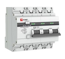 EKF DA32-25-100S-4P-pro Дифференциальный автомат АД-32 (селективный) 3P+N 25А/100мА EKF PROxima