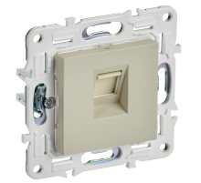 SKANDY Розетка компьютерная RJ45 кат.5E SK-K01B бежевый IEK