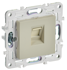 SKANDY Розетка компьютерная RJ45 кат.5E SK-K01B бежевый IEK
