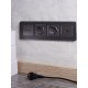 BRITE Розетка HDMI РHDMI-0-БрС сталь