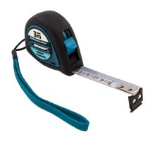 Рулетка Ergonomisch, 3 м x 16 мм, магнитный обрезиненный зацеп