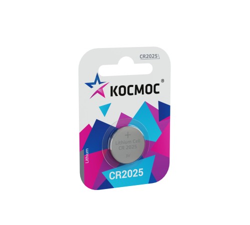 Батарейка CR2025 3V Lithium 1BL