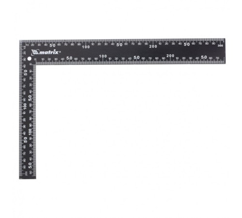 Угольник, 200 мм х 300 мм, цельнометаллический