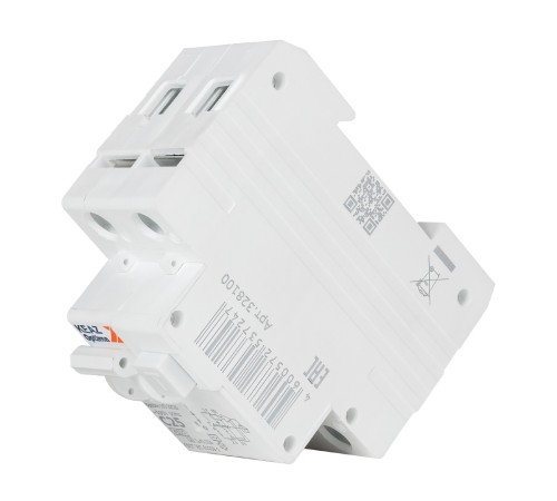 Выключатель автоматический дифференциального тока 2п с защитой от сверхтоков OptiDin D63-22C25-AC-У3 C25 30мА 4.5кА КЭАЗ 328100