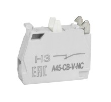 Контактный блок OptiSignal D22 A45-CB-V-NC 1НЗ винтовой зажим ZBE102