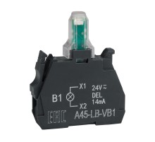 Световой блок OptiSignal D22 A45-LB-VB1 белый 24VACDC ZBVB1