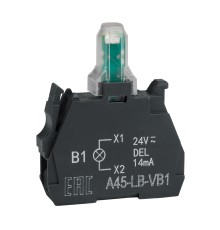 Световой блок OptiSignal D22 A45-LB-VB1 белый 24VACDC ZBVB1