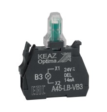 Световой блок OptiSignal D22 A45-LB-VB3 зеленый 24VACDC ZBVB3