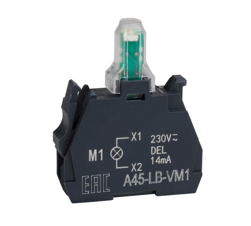 Световой блок OptiSignal D22 A45-LB-VM1 белый 230-240VAC ZBVM1