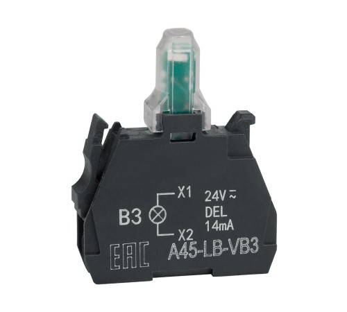 Световой блок OptiSignal D22 A45-LB-VM3 зеленый 230-240VAC ZBVM3