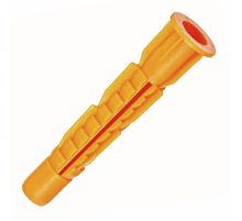 Дюбель-U 6х37Б полипропилен бортик