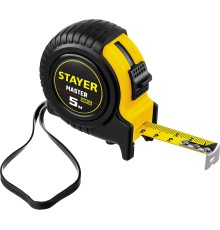 Рулетка Stayer MASTER 5м / 19мм в ударостойком обрезиненном корпусе 34025-05_z01