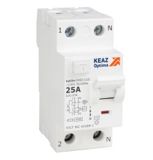 ВДТ без защиты от сверхтоков OptiDin DM63-2125-AC-4,5-УХЛ4 (2P, 25, 10mA)