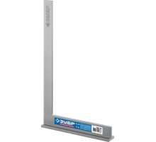 Слесарный угольник со стальным полотном.  Серия Профессионал. ЗУБР 300x180 мм