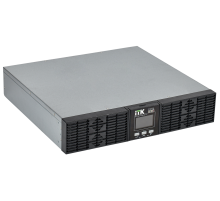 Источник бесперебойного питания Online Rackmount 3кВА/3кВт, однофазный с LCD дисплеем 72VDC с АКБ 2U 6х7AH